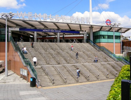 Wembley Park Tube Station, London